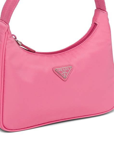 prada re edition 2000 mini bag nylon pink|re edition 2005 nylon bag.